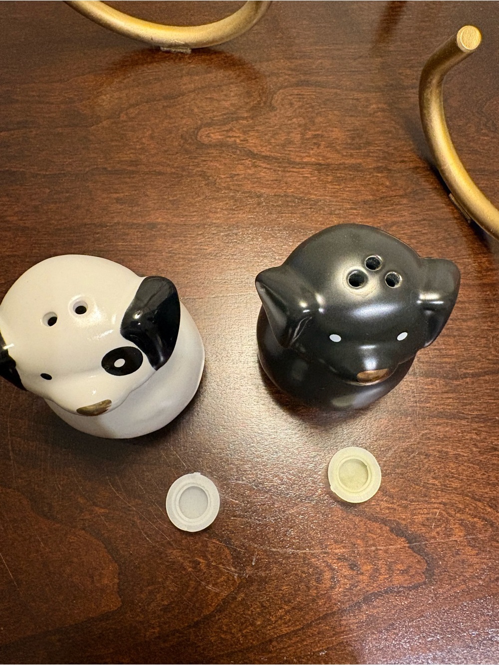 Dog Ceramic Kitchen Canister, Spoon Rest, and Salt/Pepper Shakers Set - Picture 9 of 10